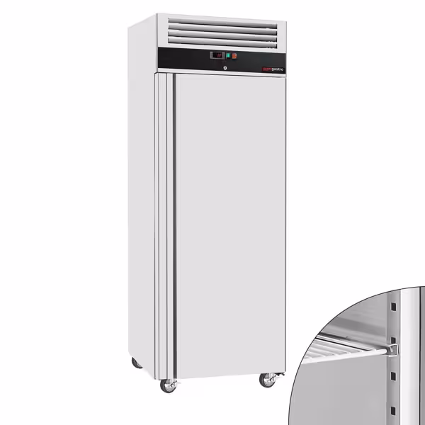 Szafa mroźnicza ECO – stal nierdzewna – GN 2/1 – 650 L – z 1 drzwiami