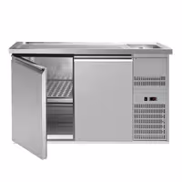 Direct Draw Beer Dispenser / Kegerator PREMIUM PLUS - 1550x700mm - Double Solid Doors