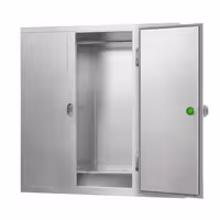 Ruostumattomasta teräksestä kylmähuone - 1800x1200 mm - 3,15 m³