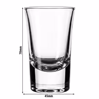 (12 adet) Mammoet Likör Bardağı - BUDGETLINE - 35 ml