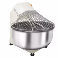 Spiralna miješalica za tijesto - 130 l / 75 kg - s fiksnom posudom - 400 V