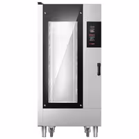 Commercial Electric Bakery Combi Oven - Digital Controls - 16x EN 600x400 - incl. Trolley & internal rack