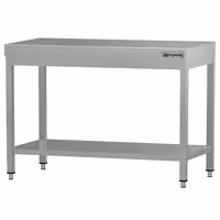 طاولة عمل ستانلس ستيل ECO - 1000x600mm - مع رف سفلي