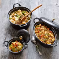 STAUB | Mini Cast Iron Cocotte – Ø 12 cm - Black - Induction, Grill & Oven