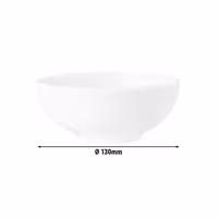 (4 pieces) SELTMANN WEIDEN | Porcelain Bowl – Ø 13 cm - White - Coup Fine Dining - High-Gloss - Microwave/Oven & Dishwasher Safe