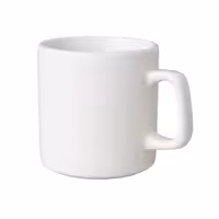 (6 adet) BUDGETLINE - Kahve Fincanı Mammoet - 200ml - Beyaz