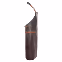 (6 pieces) KARLOWSKY | Professional Leather Bib Apron – Mocha - 600×820 mm