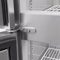 Szafa mroźnicza magazynowa ECO – stal nierdzewna – GN 1/1 – 1700 L – z 4 półdrzwiami