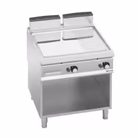 Plită de gătit pe gaz – 20 kW – netedă și striată