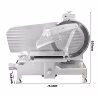 Salamoreznica - vertikalna - 400 W - oštrica Ø 350 mm