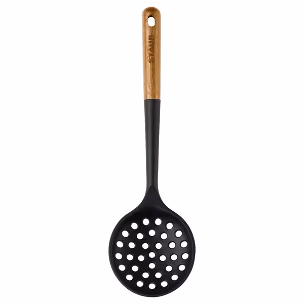 STAUB | Spumieră - 310 mm - silicon - negru/lemn