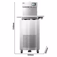 Commercial Countertop Chocolate Tempering Machine - 12kg - 2,5kW - with Dispensing Spout - incl. Vibrating Table