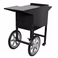 Popcorn Machine Cart - Black