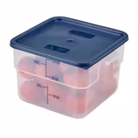 (6 komada) CAMBRO | CAMSQUARES® - Posude - 11,4 litre - Prozirne