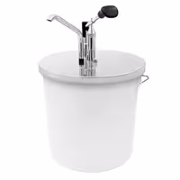 Portion Pump - 10 litres - suitable for 10-litre buckets - Stainless steel - 267x410mm - adjustable dose