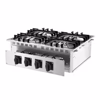 Ugrađeni plinski štednjak – 30 kW – 4 plamenika