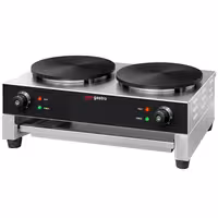 Commercial Crepe Maker - Double - 2x Ø 400mm