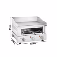 ROBAND | Toster za roštilj 500 - 3,3 kW - Grill & Salamander