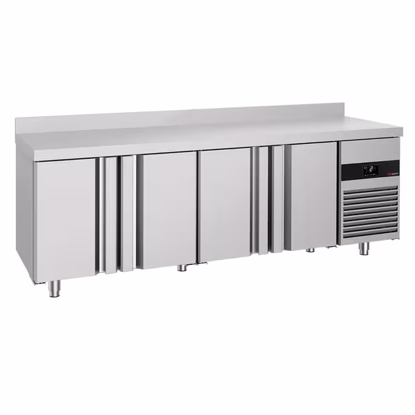 Kühltisch PREMIUM - 2330x700 mm - 632 l - ventileeritud jahutus - Tagaserv