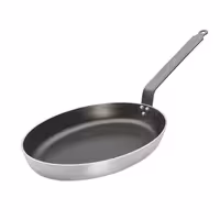 (3 قطع) DE BUYER | CHOC CLASSIC - مقلاة للسمك - 400×2800 مم - بيضاوية الشكل
