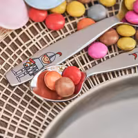 (4 pieces) ZWILLING | Ritter Eckbert Children's Cutlery Set – 18/10 Stainless Steel - Age 3+ - Rounded Edges