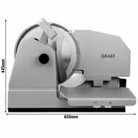 GRAEF | MASTER 3310 – Profesionalni univerzalni narezivač s vagom – Oštrica: Ø 330 mm – Duljina reza: 300 mm