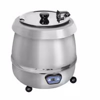 Grijač za juhu - 9 l - digitalno upravljanje - inox