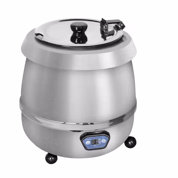 Grijač za juhu - 9 l - digitalno upravljanje - inox