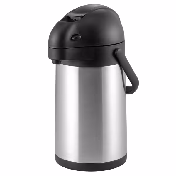 Pompalı Termos - Paslanmaz Çelik - 2,0L