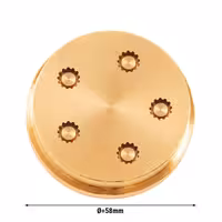 Kalup za tjesteninu - Bucatini 8,5 mm - pogodan za NMH13 - Ø 58 mm