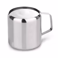 Milk Jug - 100ml - Stainless steel - CE-stamped; dishwasher safe; ergonomic handle