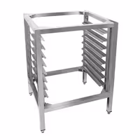 Base Stand - for Commercial Combi Oven - 710x630x1000mm - 8x GN 1/1 - Stainless Steel - for KB511 & KB1011