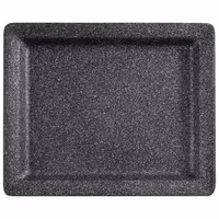 (6 pcs) GN 1/2 Gastronorm Tray - FROSTFIRE - Aluminium - 325x265mm - Height: 30mm - Grey