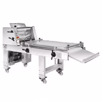 Commercial Baguette Moulder - with Conveyor Belt - 4 cylinders - 550W - 3000 pcs/h