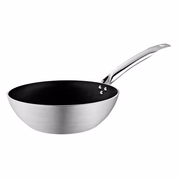 Poêle wok - aluminium - Ø 240 mm - hauteur : 76 mm