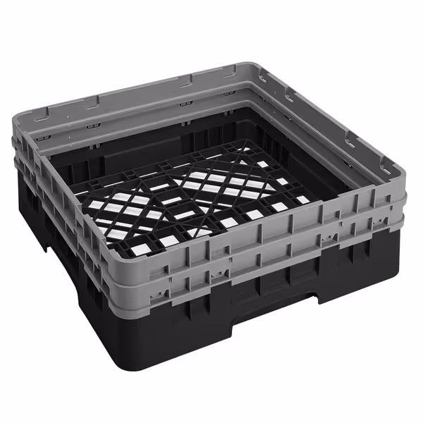 CAMBRO | CAMRACK® – Diskkorg 1/1 – med 2 förlängare – 500x500 mm – Svart
