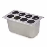 Bottle Organizer - for Squeeze & Dispenser Bottles - for 8 Bottles (355ml or 473ml) - GN 1/3 Compatible