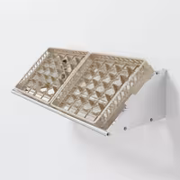 رفوف جدارية - 1067x457mm - مع 1 رف