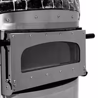 Electric Deck Pizza Oven - Single Deck - Stone Deck - 7 x Ø 30cm (12") - Touchscreen Controls - up to 400°C - incl. Base frame