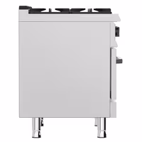 Plynový sporák - 32 kW - 4 hořáky - vč. plynové trouby statické - 6 kW
