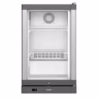 LIEBHERR | Zamrażarka podblatowa – 93 L – od -25 do -10 °C – z 1 drzwiami szklanymi – srebrna