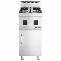 Plinski štednjak - Linija 700 - 400x700x1000 mm - 10 kW - 2 plamenika - samostojeći