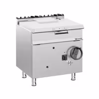 Gaasiga kallutatav praepann - 60 l - 20,5 kW - käsikallutusega - veeühendusega