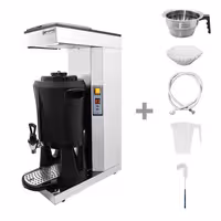 Commercial Filter Coffee Machine - 2.5 L Server – 230V 2.2 kW – Plumbed-in/Manual