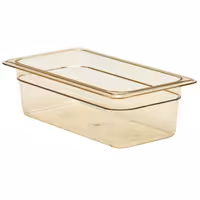 (6 komada) CAMBRO | H-PAN™ - Toplinski otporna GN-Posuda 1/3 - Boja jantara - Visina: 100 mm