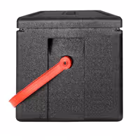 CAMBRO | CAM GOBOX® - Polovični unos sa gornje strane - GN 1/1 - Sa crvenim remenom za nošenje