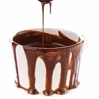Posuda za hranu - nehrđajući čelik (inox) - za tople umake (Topli čokoladni umak) - 2,8 l