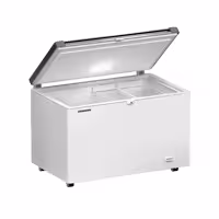 LIEBHERR | Tiefkühltruhe - 404 Liter - mit Edelstahldeckel - Weiß