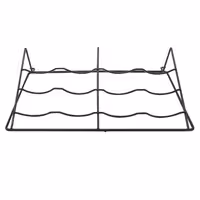 Potporna rešetka - 319x495x116 mm - crna - plastificirana, metal - za WKSS375
