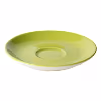 (6 kom) BART COLOUR CAFE - Tanjurić za kavu - Okrugli - Ø 135 mm - Lime